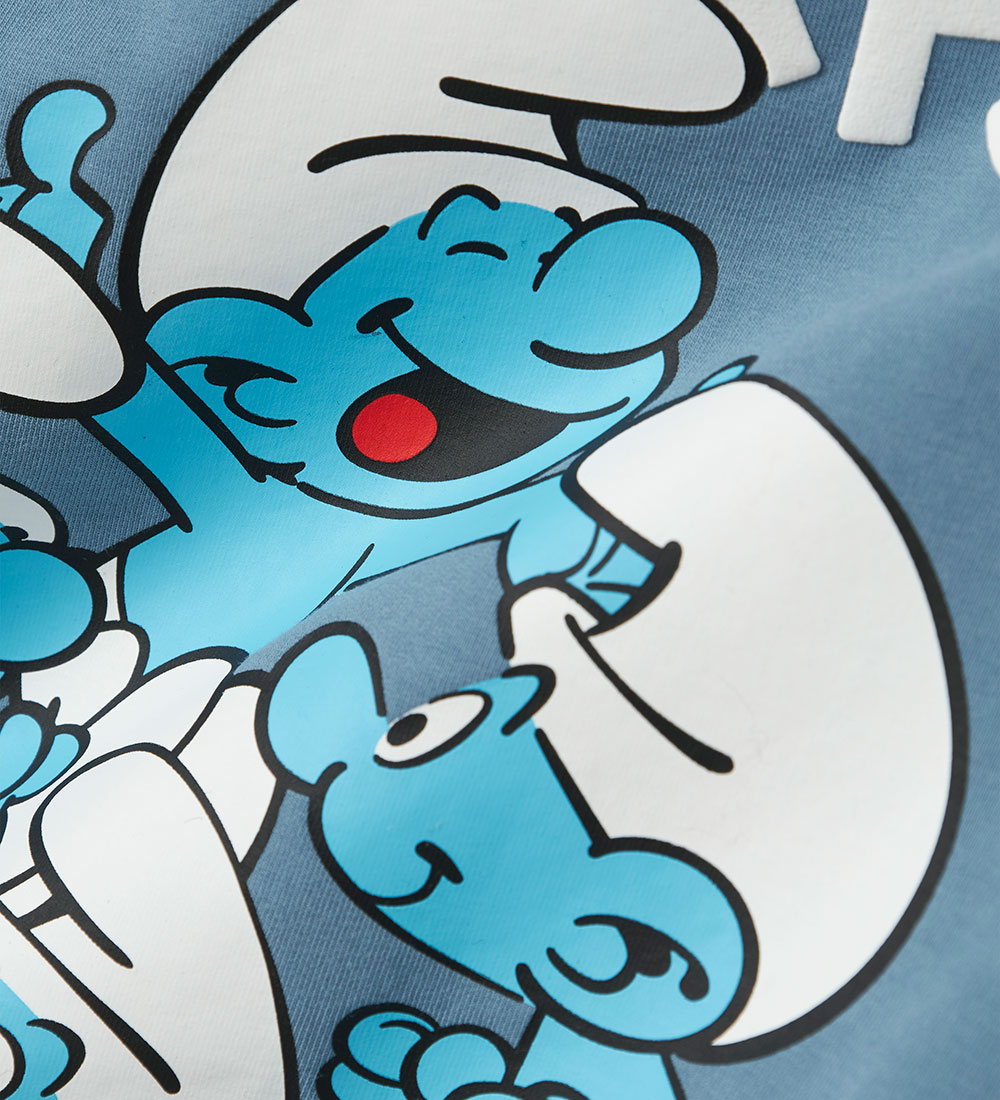 Name It Sweatshirt - NmmFred Smurfs - Spring Lake