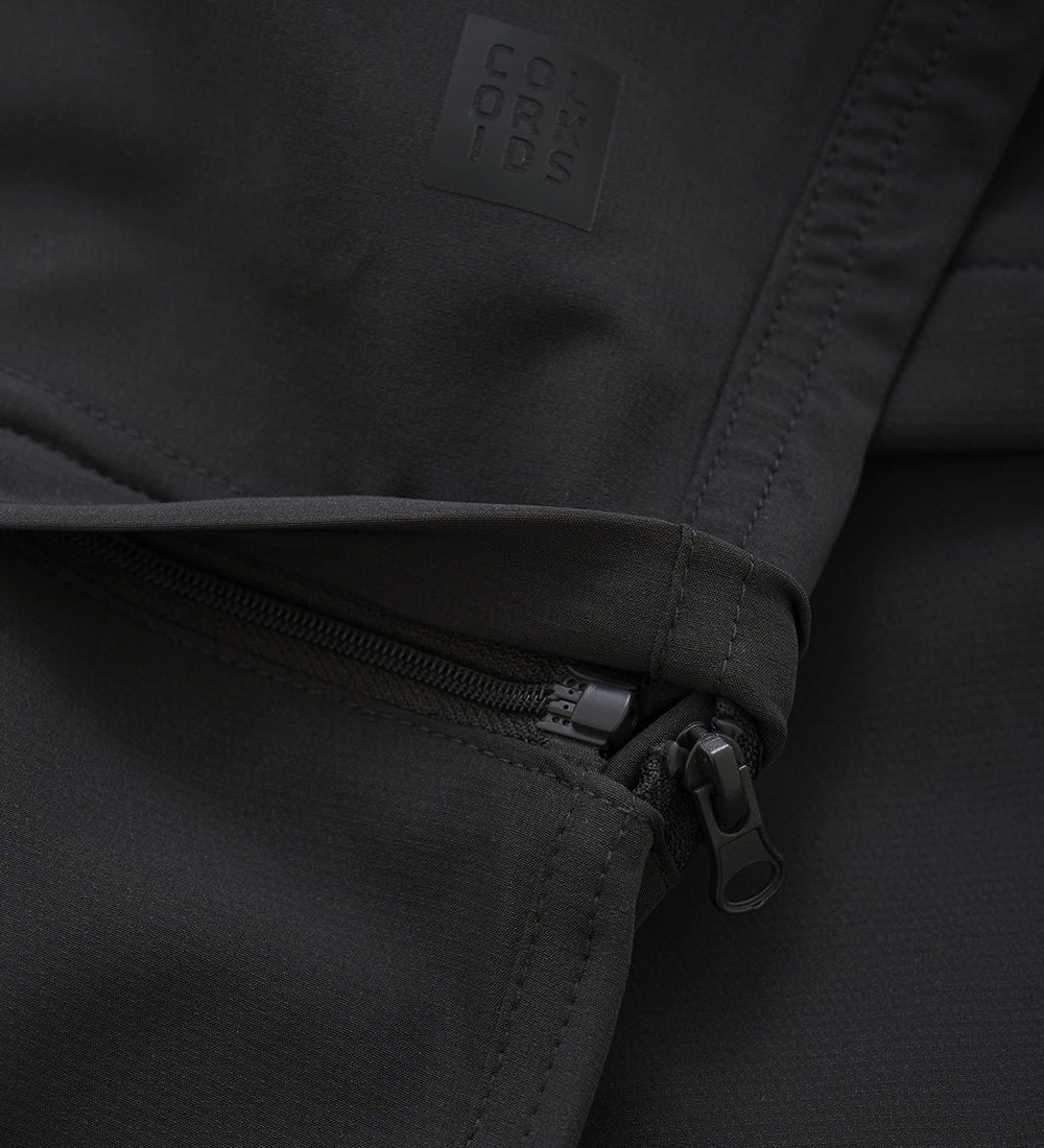 Color Kids Trousers - w. Zip Off - Phantom
