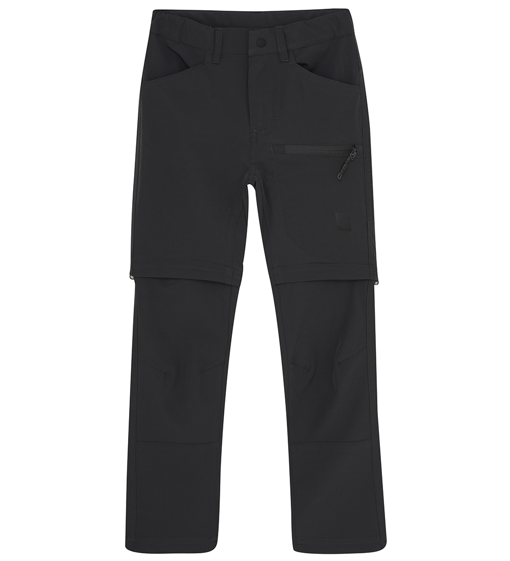 Color Kids Trousers - w. Zip Off - Phantom
