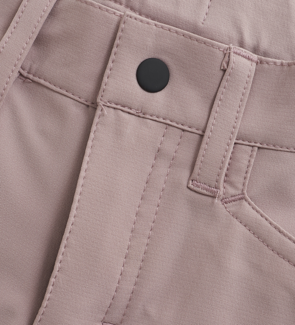 Pantalon Color Kids - av. Fermeture éclair - Woodrose
