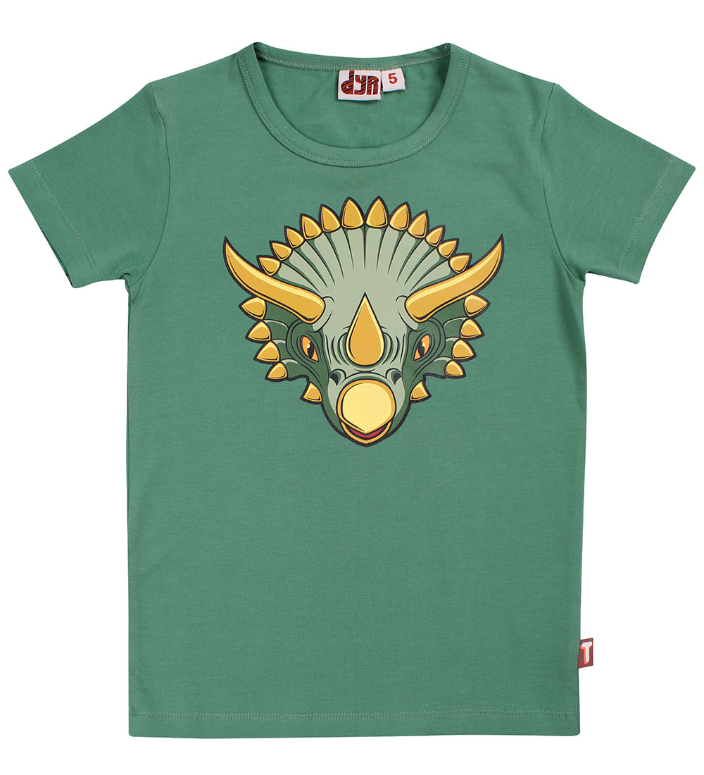ANIMALS T-shirt - AnimalsGrowl - Fatique Green Triceratops