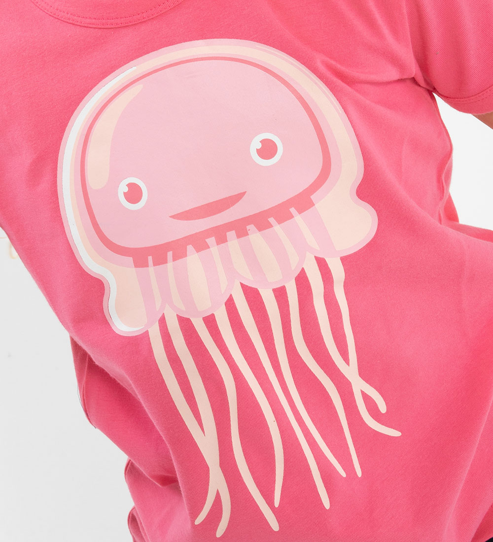 ANIMAL T-paita - DyrGrowl - Bright Vaaleanpunainen Aquarius