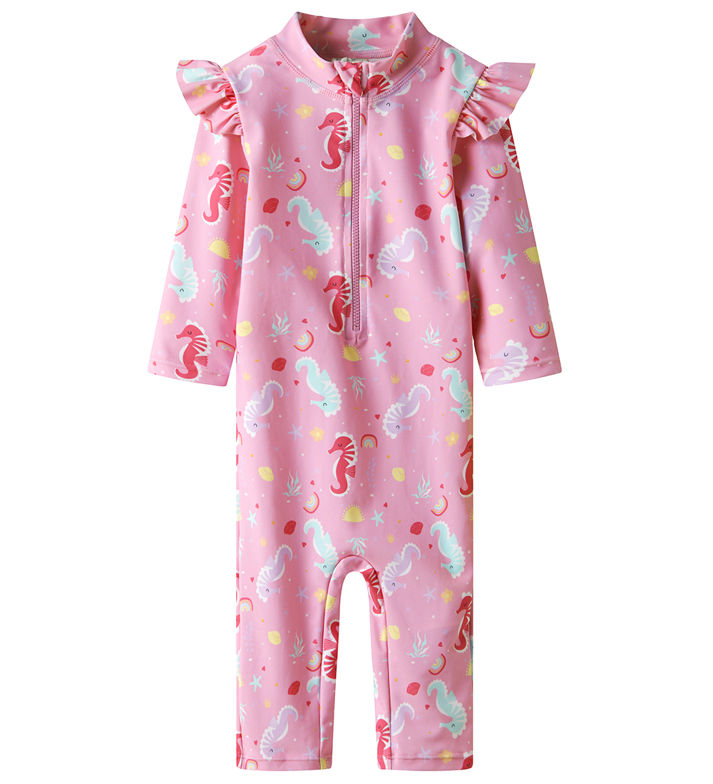Name It Badoverall - NmfZila - UV40+ - Rosa Frosting