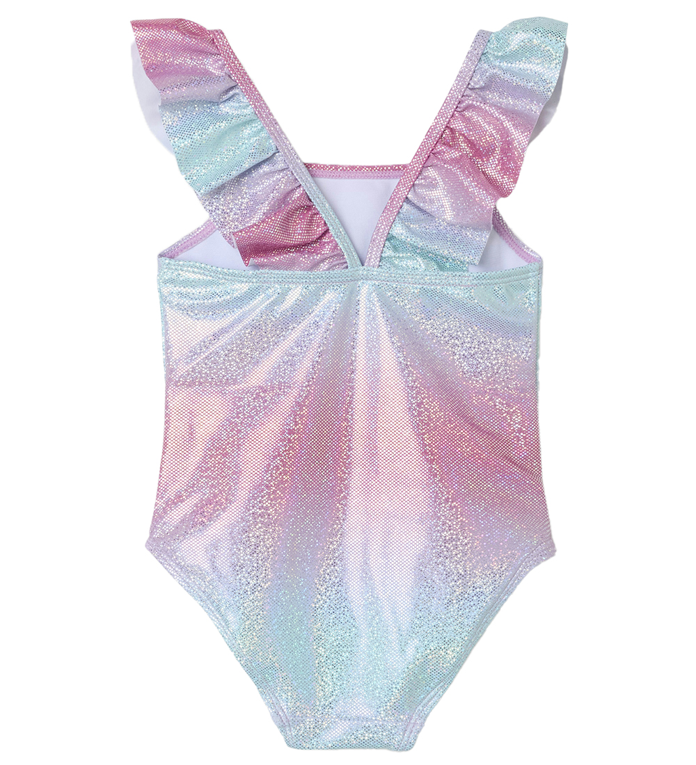 Name It Swimsuit - NmfZelma - Carmine Rose