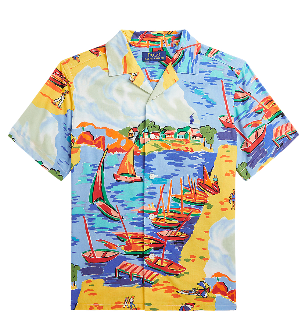 Polo Ralph Lauren Shirt - Andy Camp - Multicolour w. Beach price