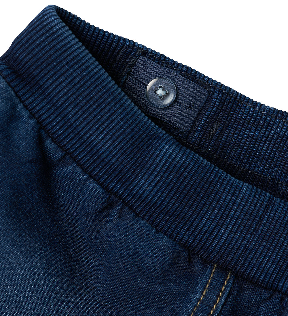 Shorts en Molleton Name It - NmmRyan - Dark Blue Denim