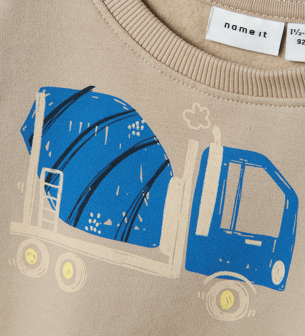 Sweat-shirt Name It - NmmFheodor - Pur Cachemire