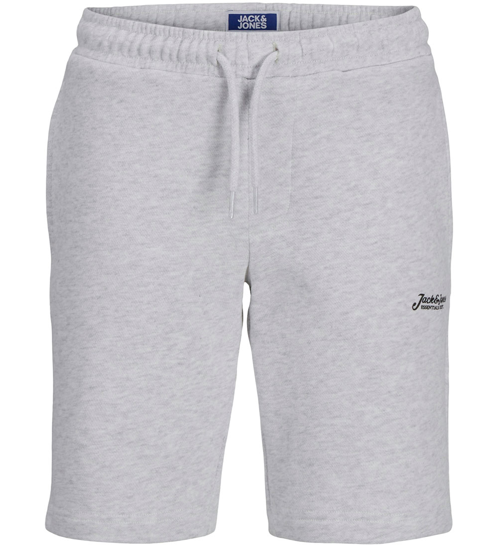 Jack & Jones Sweat Shorts - JpstGordon - White Melange
