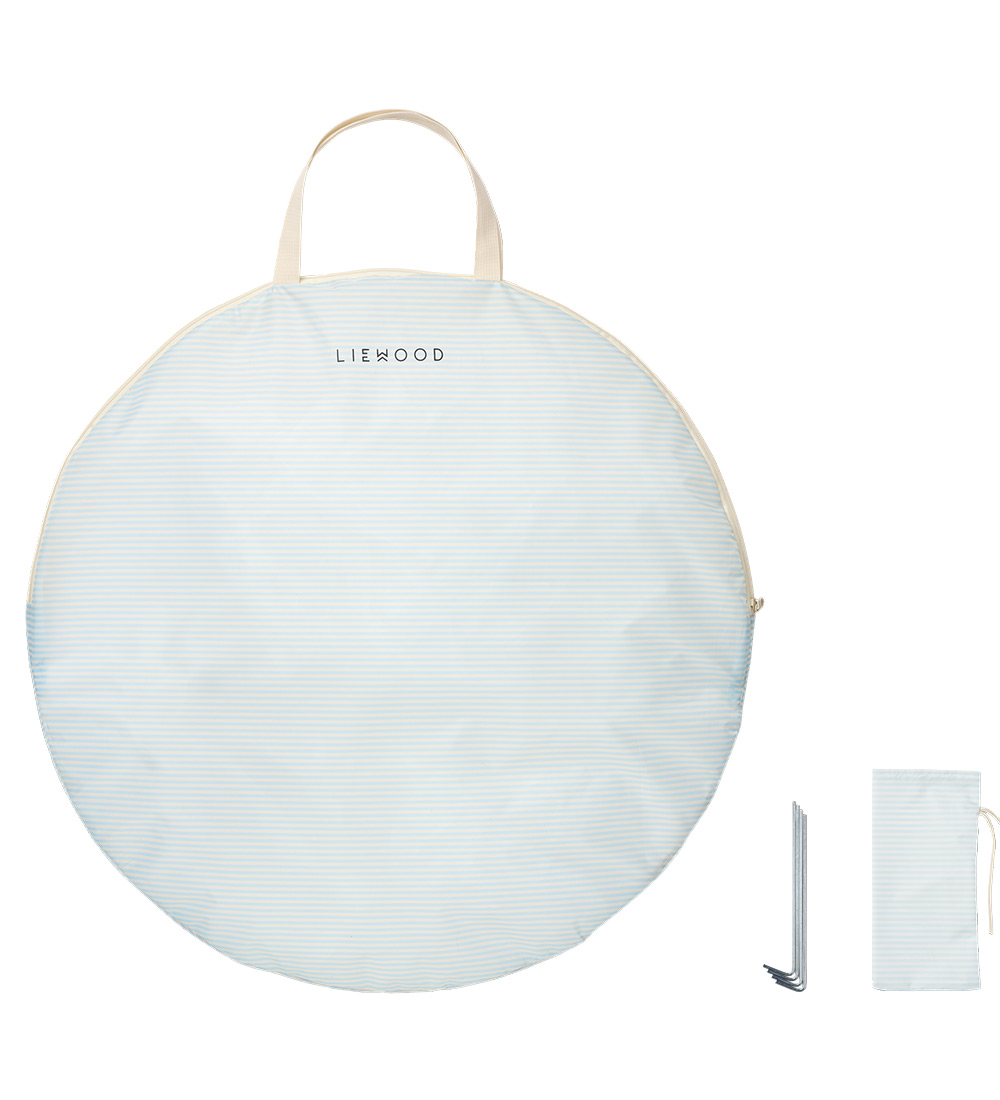 Liewood Pop Op-Beach Tent - Cassie - Pure Sky/Creme De La Creme