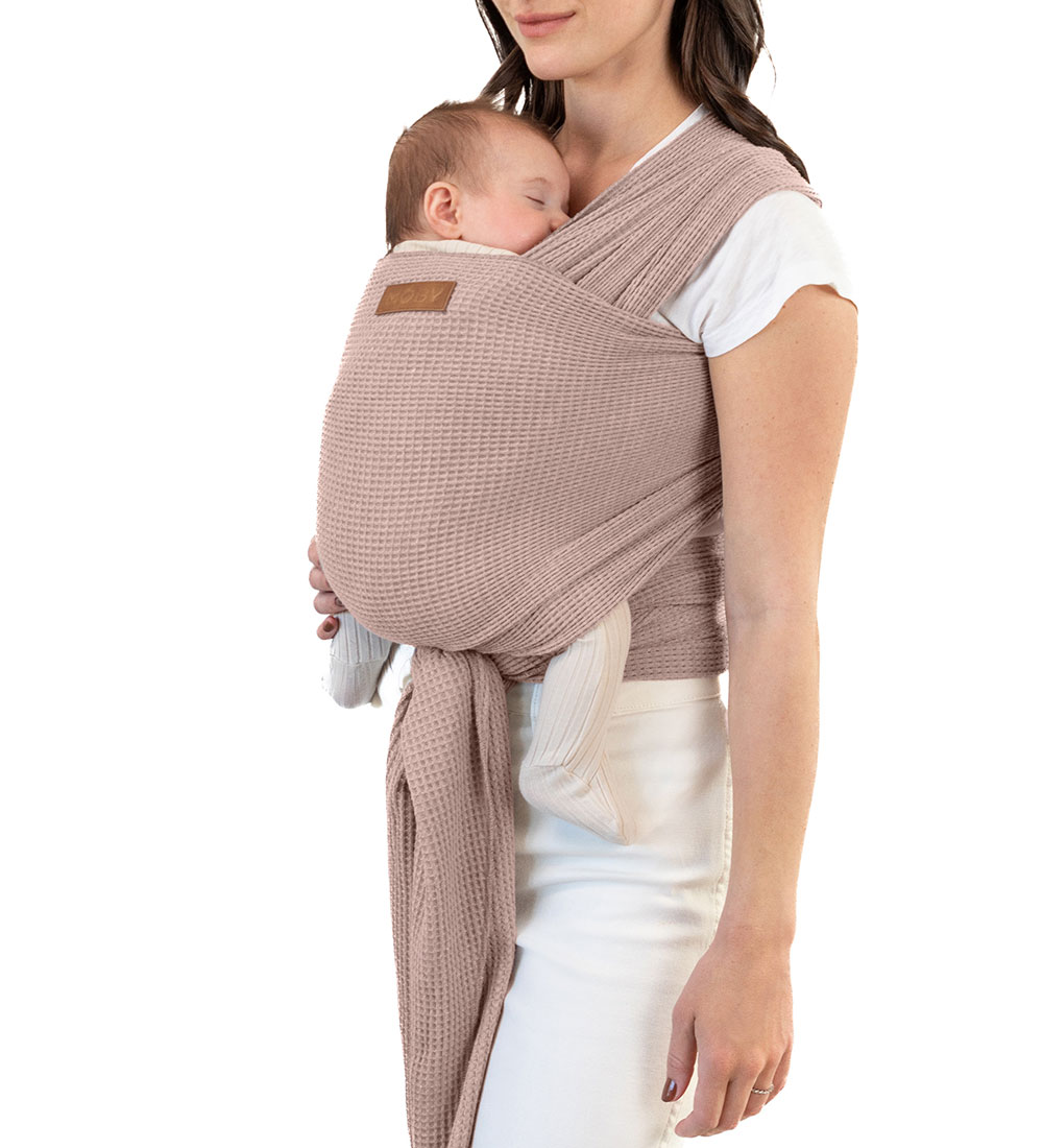 Moby Stretch wrap - Waffle knit - Sandstone