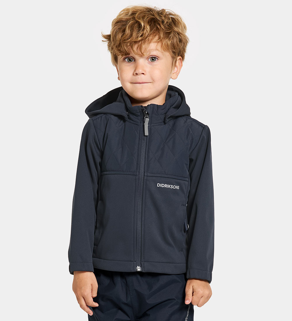 Didriksons Softshell Jacket - Briska - Navy