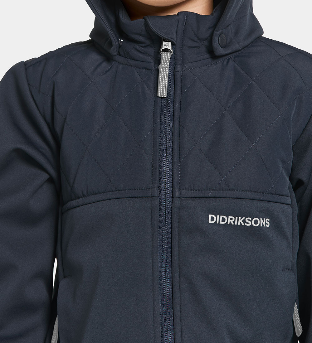 Didriksons Softshell Jacket - Briska - Navy