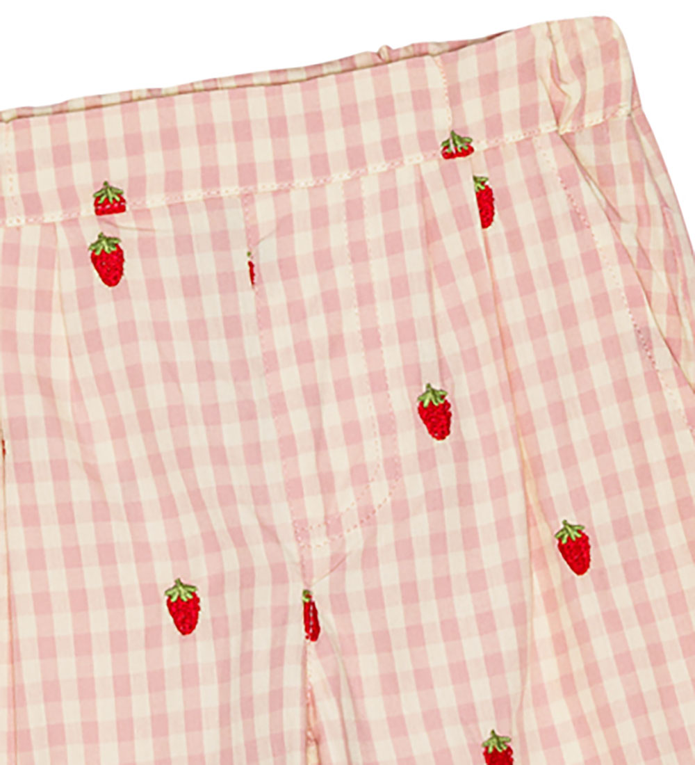 Flöss Trousers - Dolly - Pink Berry Gingham