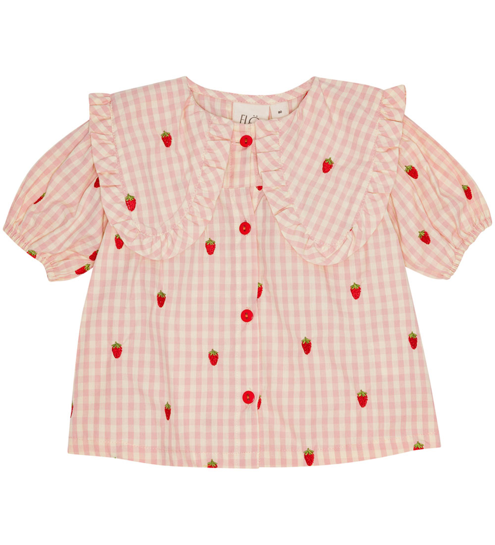 Flöss Shirt - Dolly - Pink Berry Gingham