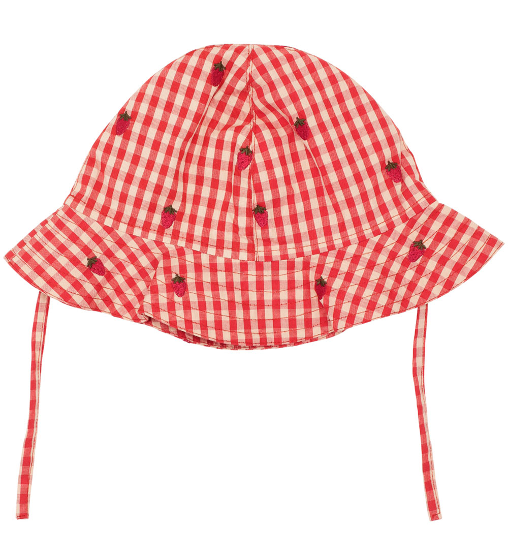 Flöss Sun Hat - Molly - Berry Gingham