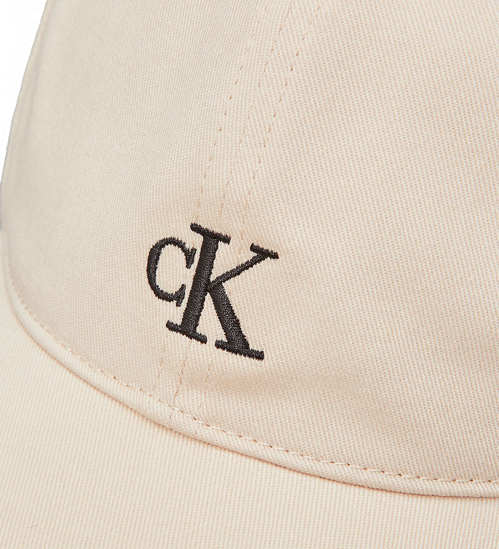 Calvin Klein Cap - Monogram Baseball - Oyster Grey