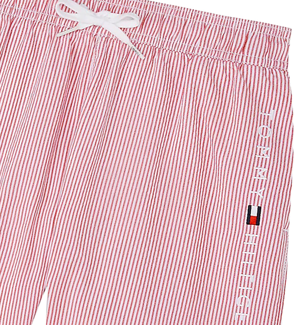 Tommy Hilfiger Swim Shorts - Ithaca White/Medium+ Red