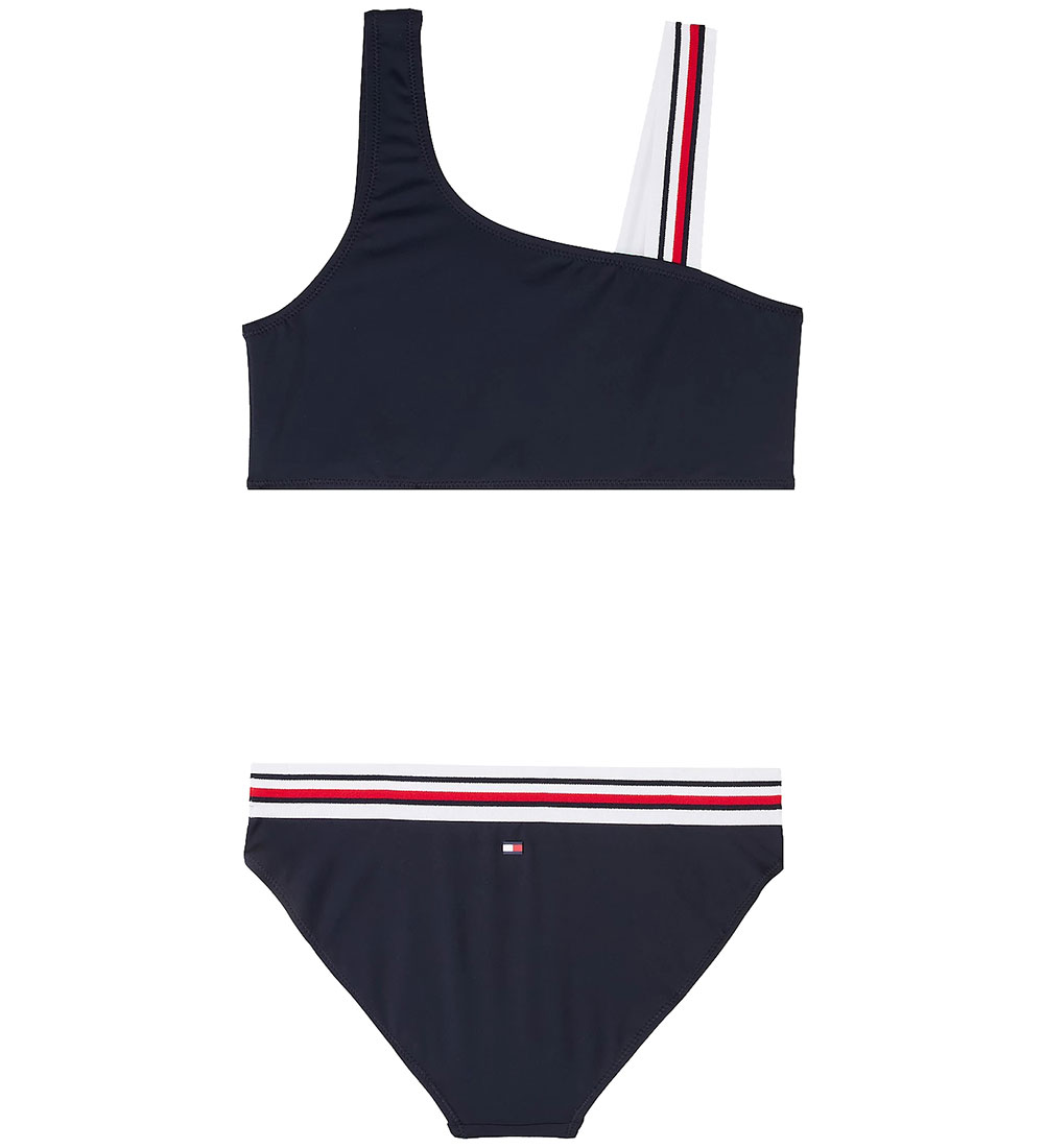 Tommy Hilfiger Bikíní - One Öxl - Desert Sky Blue