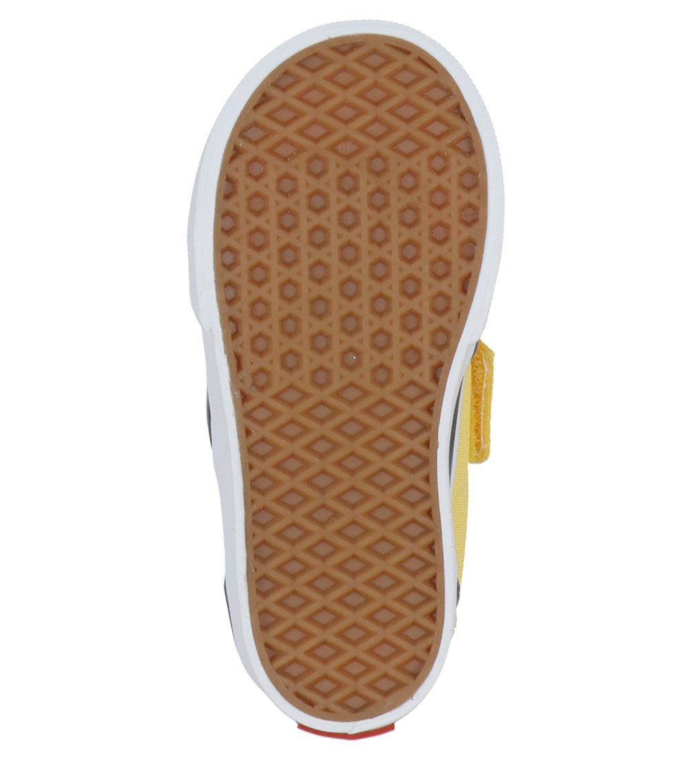 Vans Shoes - Classic Slip-On - Yellow/White Check