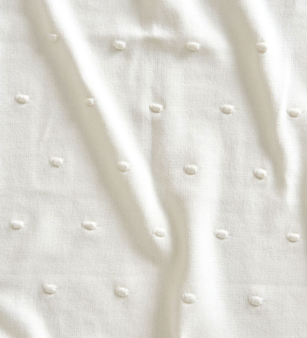 Jack o Juno Blanket - 80x100 cm - Knitted - Bubble - Pearl