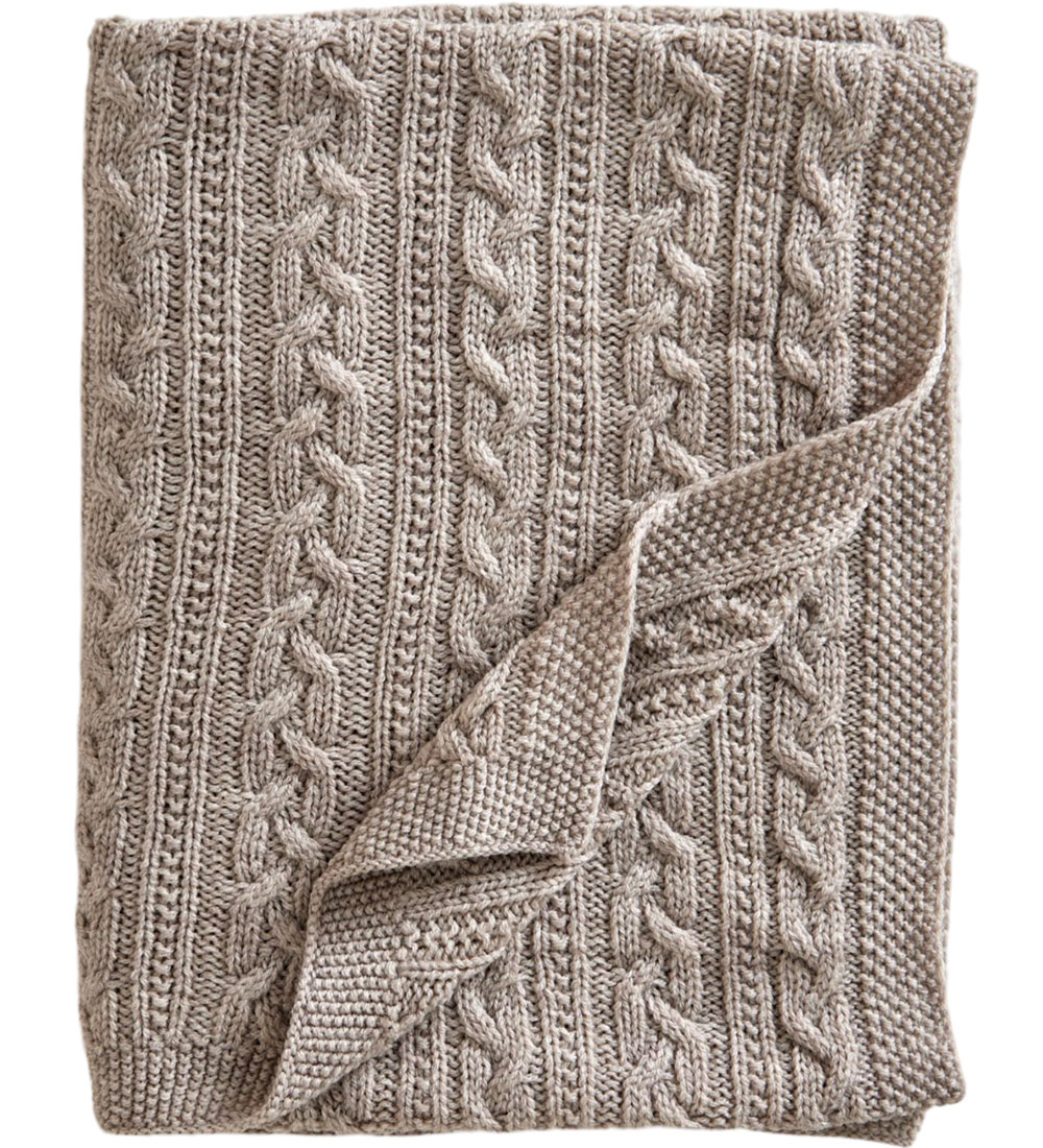 Jack o Juno Blanket - 80x100 cm - Wool - Oatmeal