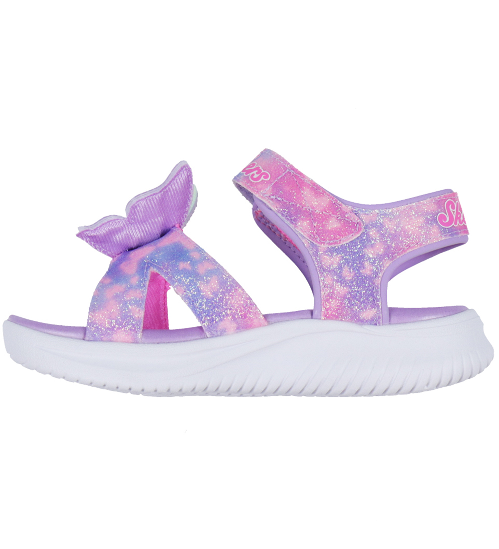 Skechers Sandalar M. Létt - Jumpsters Þverslaufa Bretar - Lavend