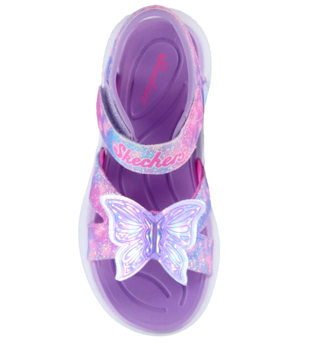 Skechers Sandalar M. Létt - Jumpsters Þverslaufa Bretar - Lavend