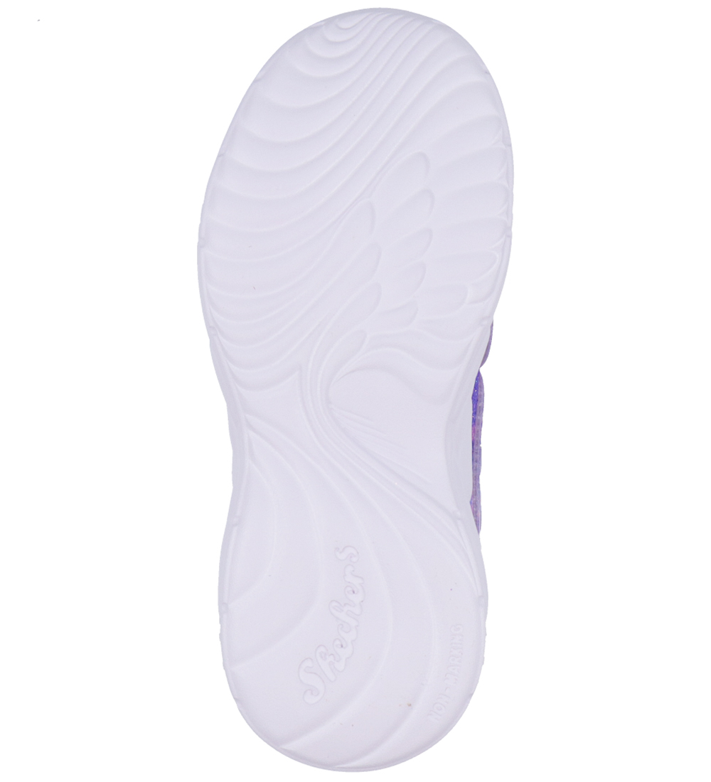 Skechers Shoes w. Light - Wing Brites - Lavender/Pink