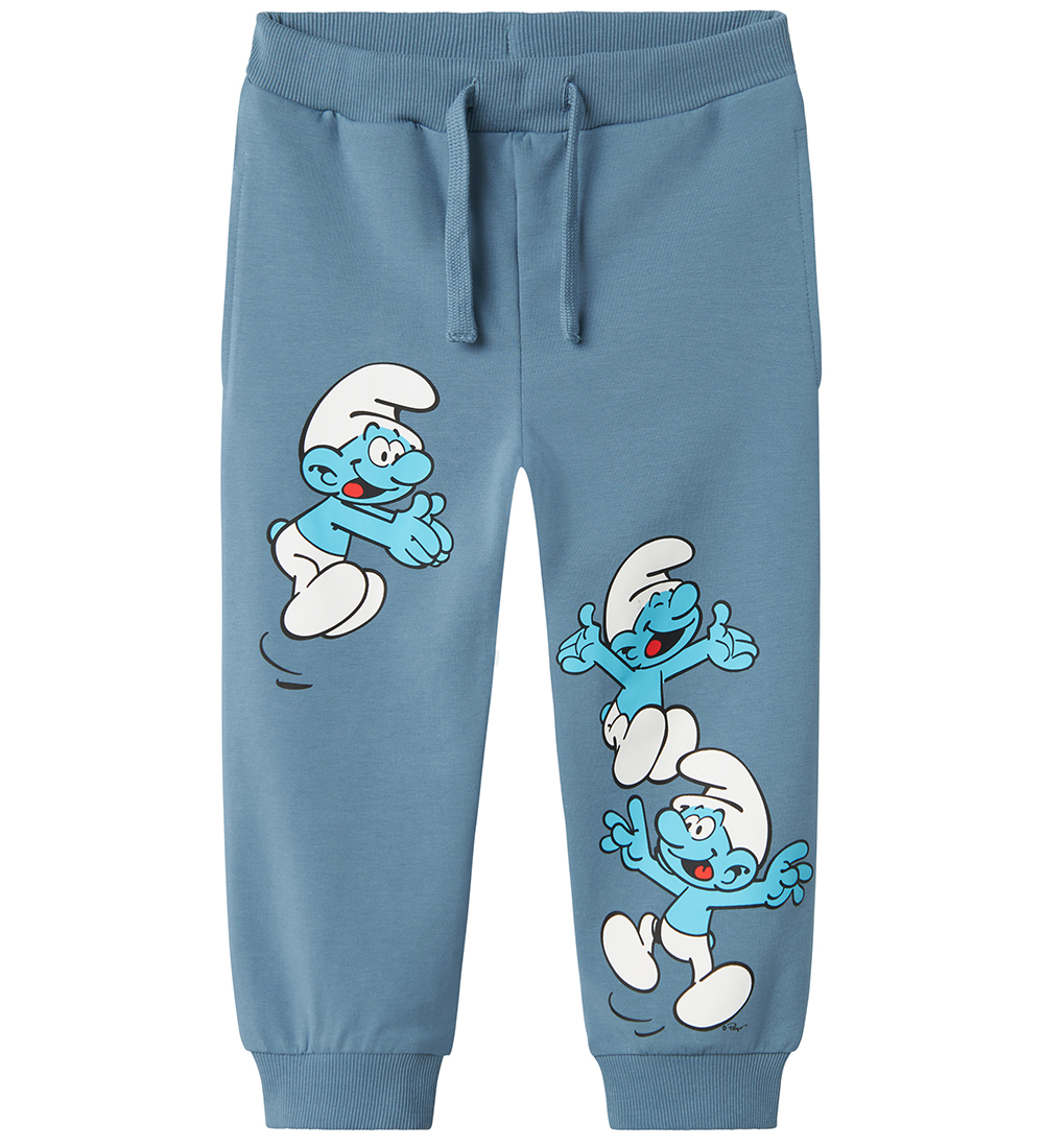 Name It Sweatpants - NmmFred - Smurfs - Spring Lake