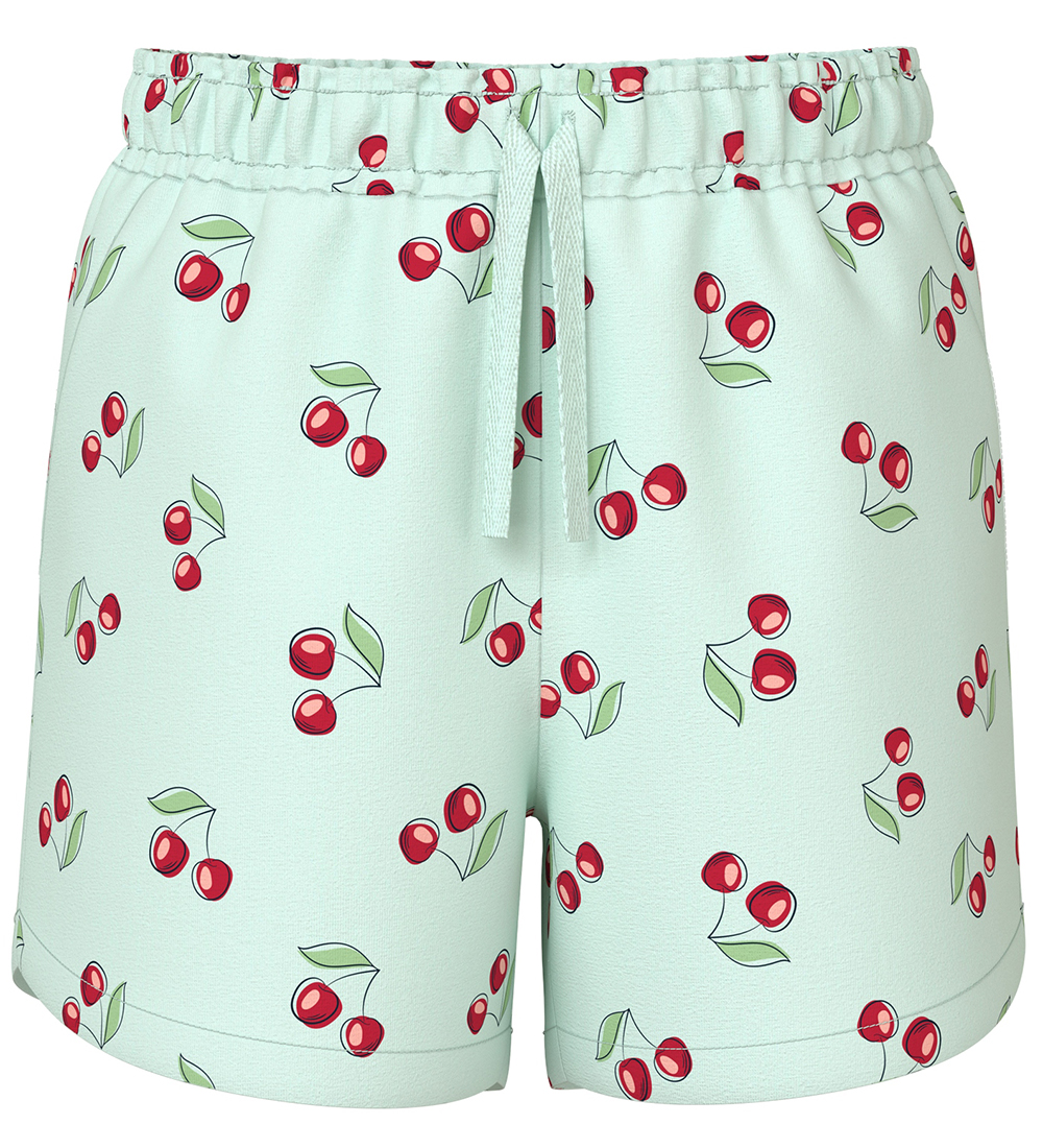 Name It Shorts - Noos - NkfVigga - Aqua Glas/Cherry