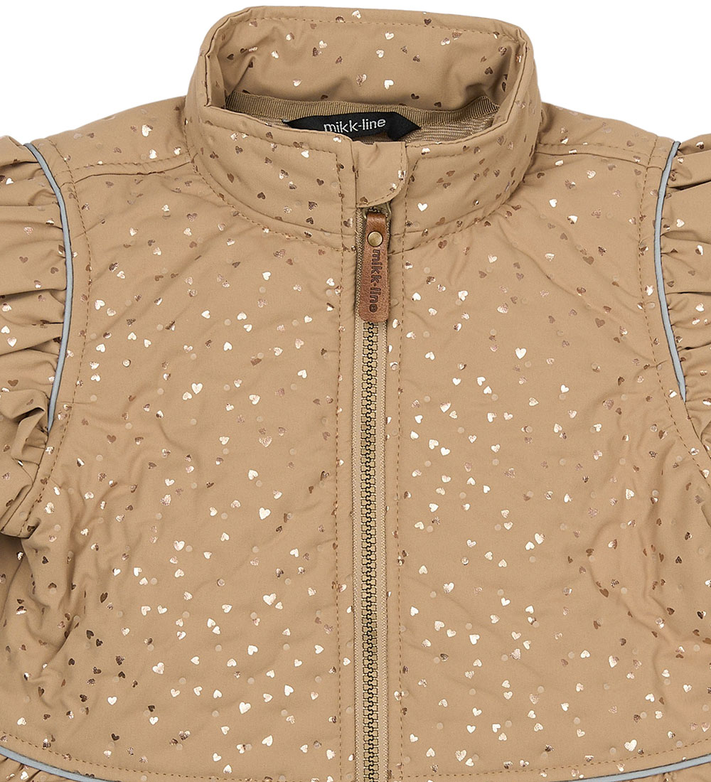 Mikk-Line Thermo Wear - Kelp w. Hearts/Ruffles