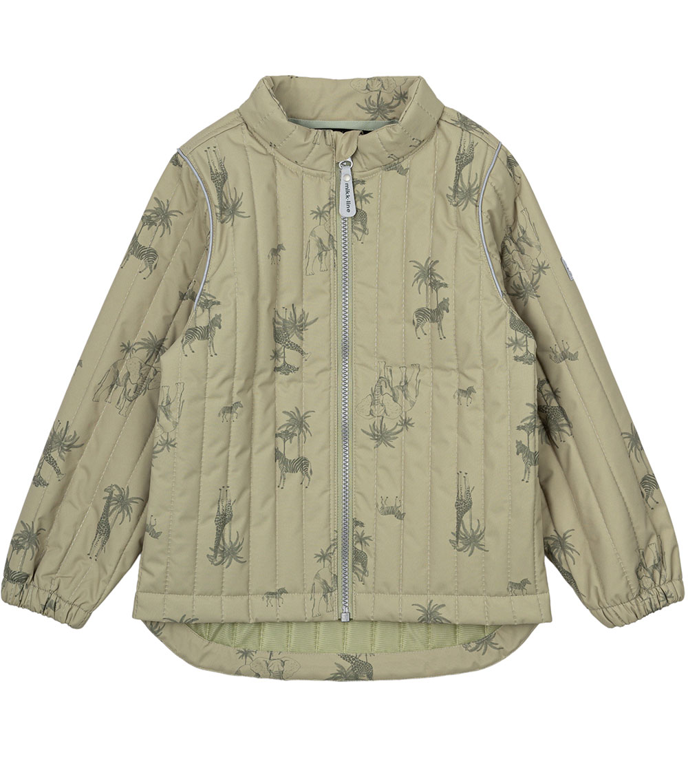 Mikk-Line Thermo Wear - Gray Green w. Print