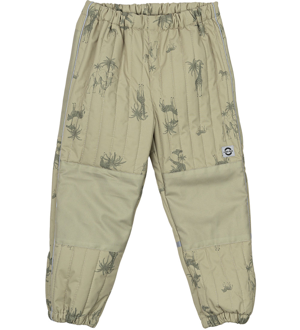 Mikk-Line Thermo Wear - Gray Green w. Print