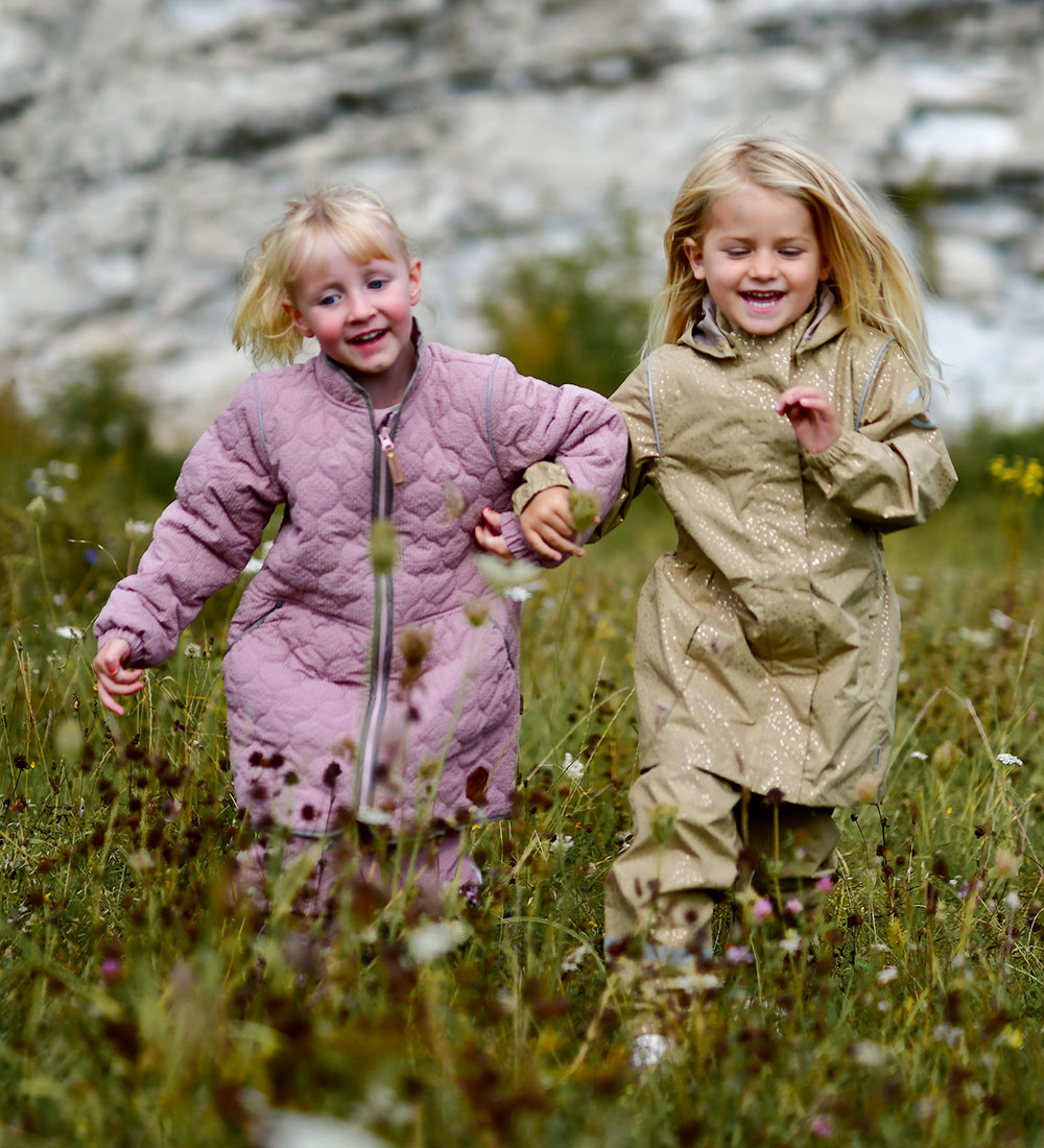 Mikk-Line Thermojacke - Holzrose m. Karos