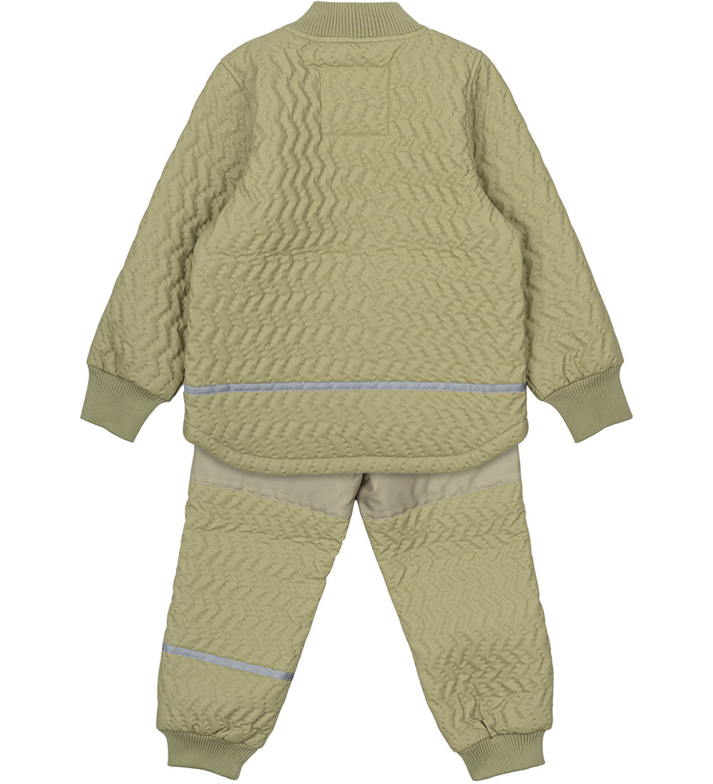 Mikk-Line Thermokleidung - Bettdecke - Coated - Grau Green