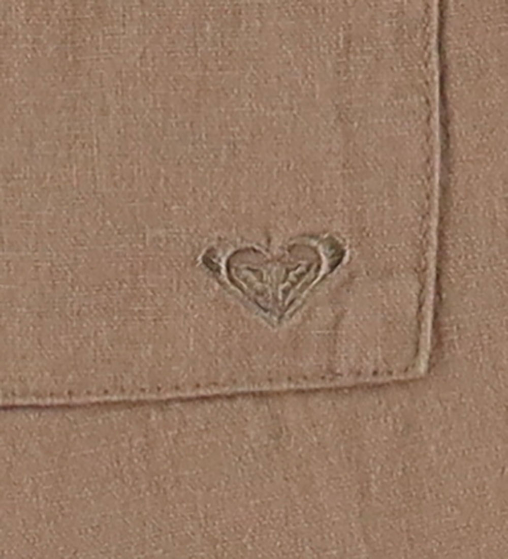 Roxy Trousers - Linen/Viscose - Lekeitio Break - Portabella