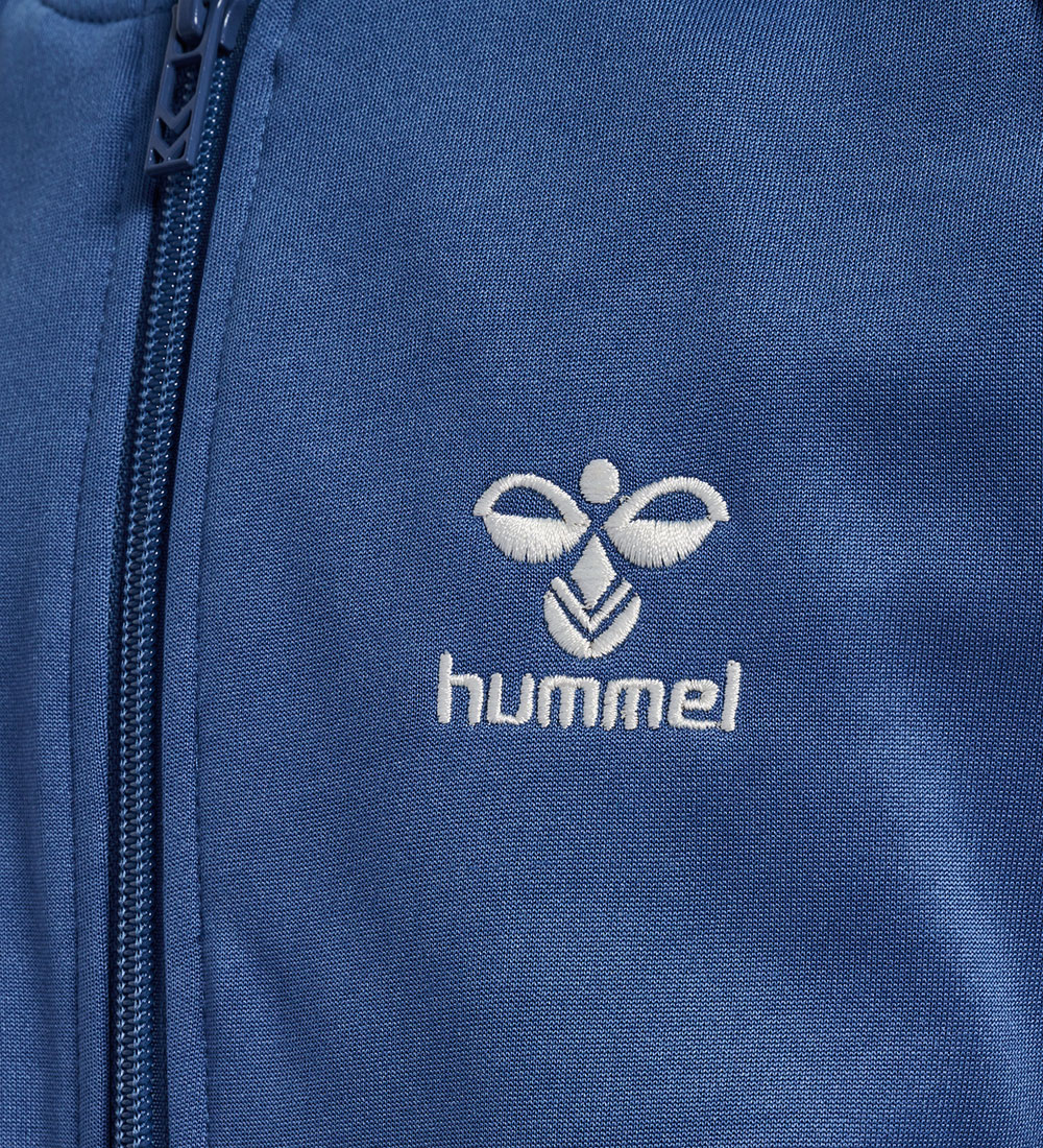 Hummel Cardigan - hmlNewi Zip - True Blue w. Logo