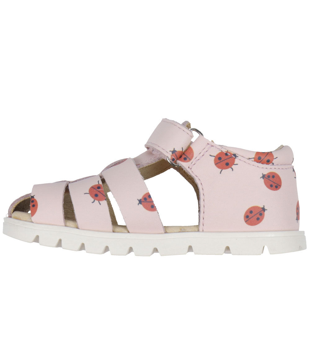 Bisgaard Sandals - Beka - Ladybugs