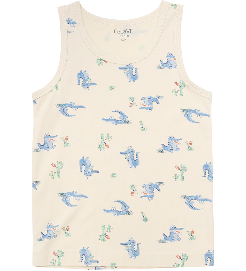 CeLaVi Undertøysett - Undertrøye/Boxershorts - Dusty Blue