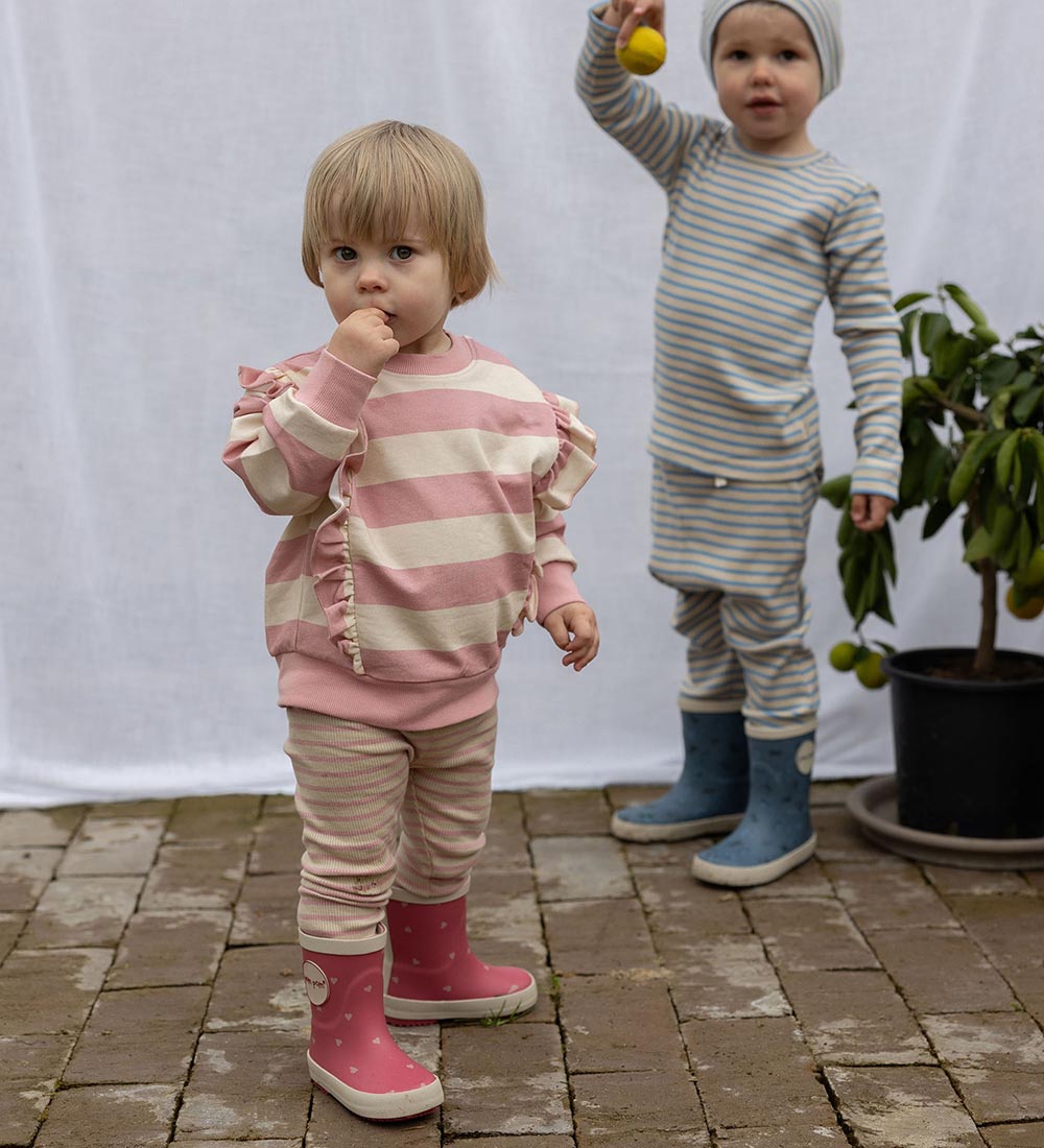 Pom Pom Rubber Boots - Heart AOP