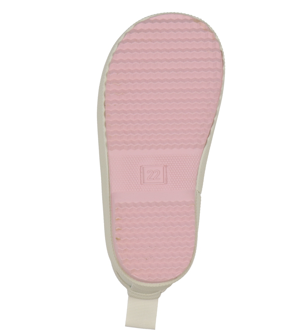 Pom Pom Rubber Boots - Flower AOP