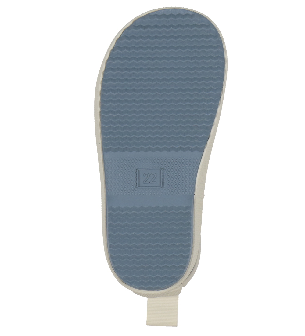 Pom Pom Rubber Boots - Sea AOP