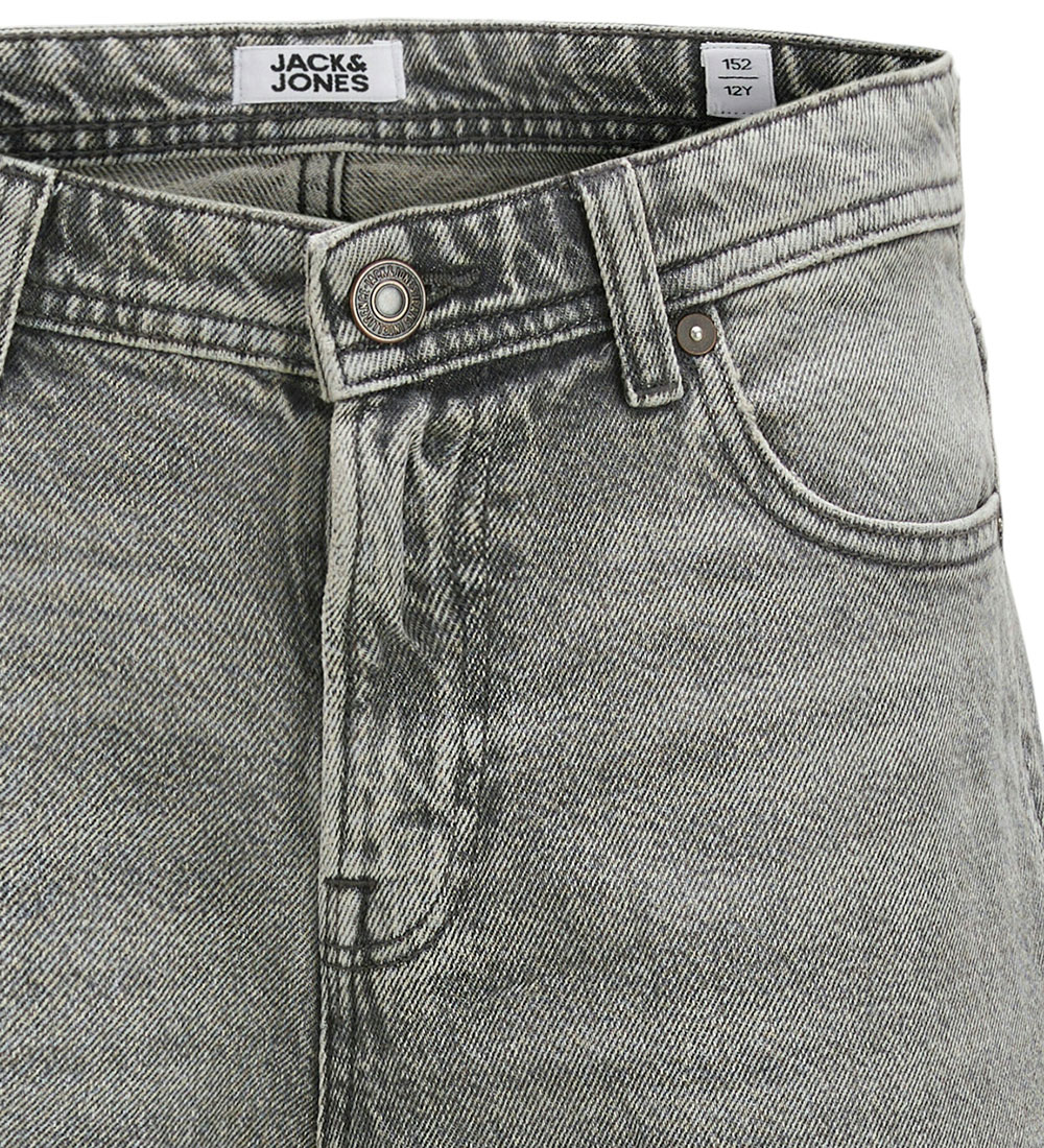 Jack & Jones 반바지 - JjIron - 그레이 데님