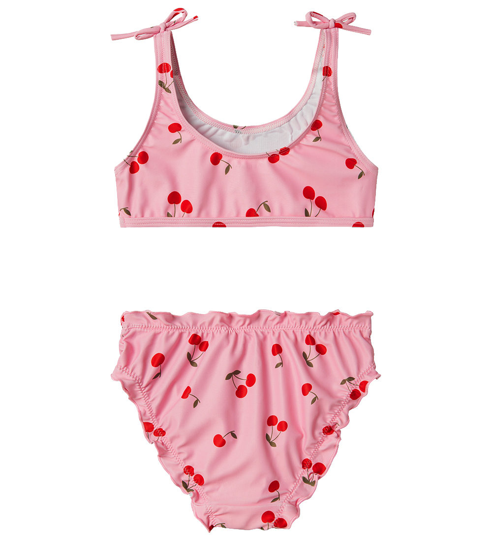 Name It Bikini - NmfZanne - AOP - Pink Frosting