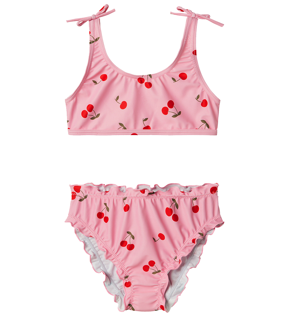 Name It Bikini - NmfZanne - AOP - Pink Frosting