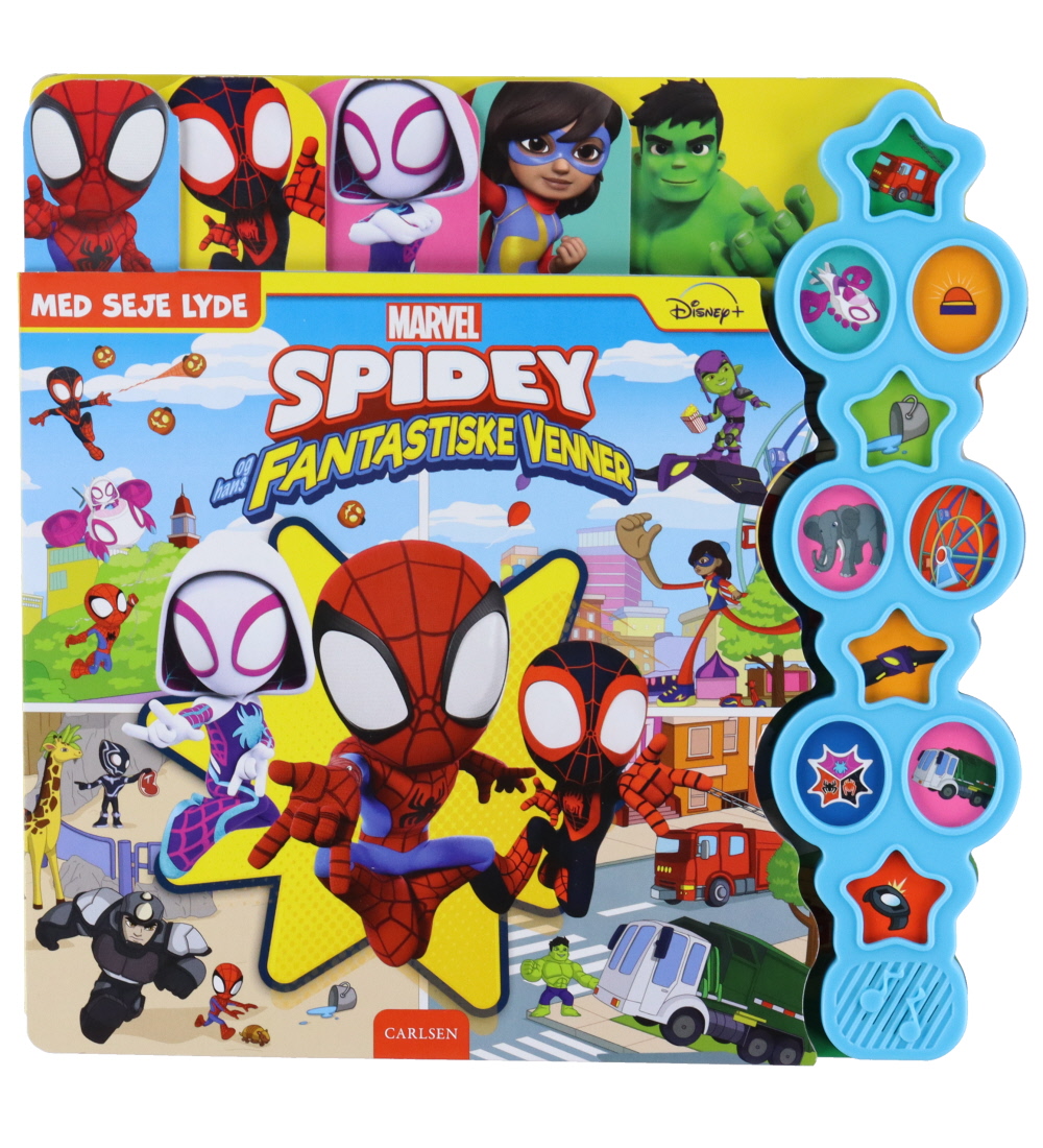 Forlaget Carlsen Book - Spidey and his amazing friends w. Sound