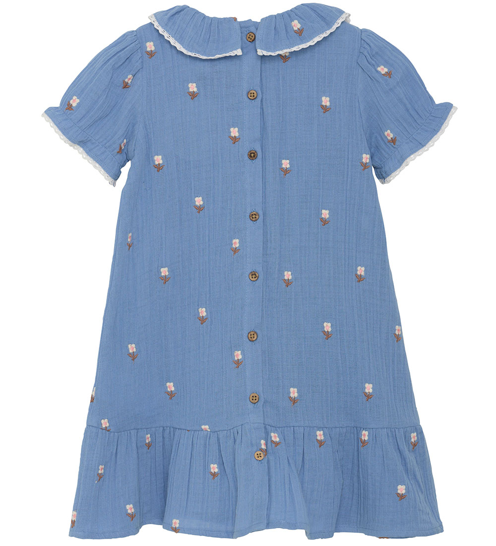 En Fant Dress - Muslin - Infinity w. Flowers