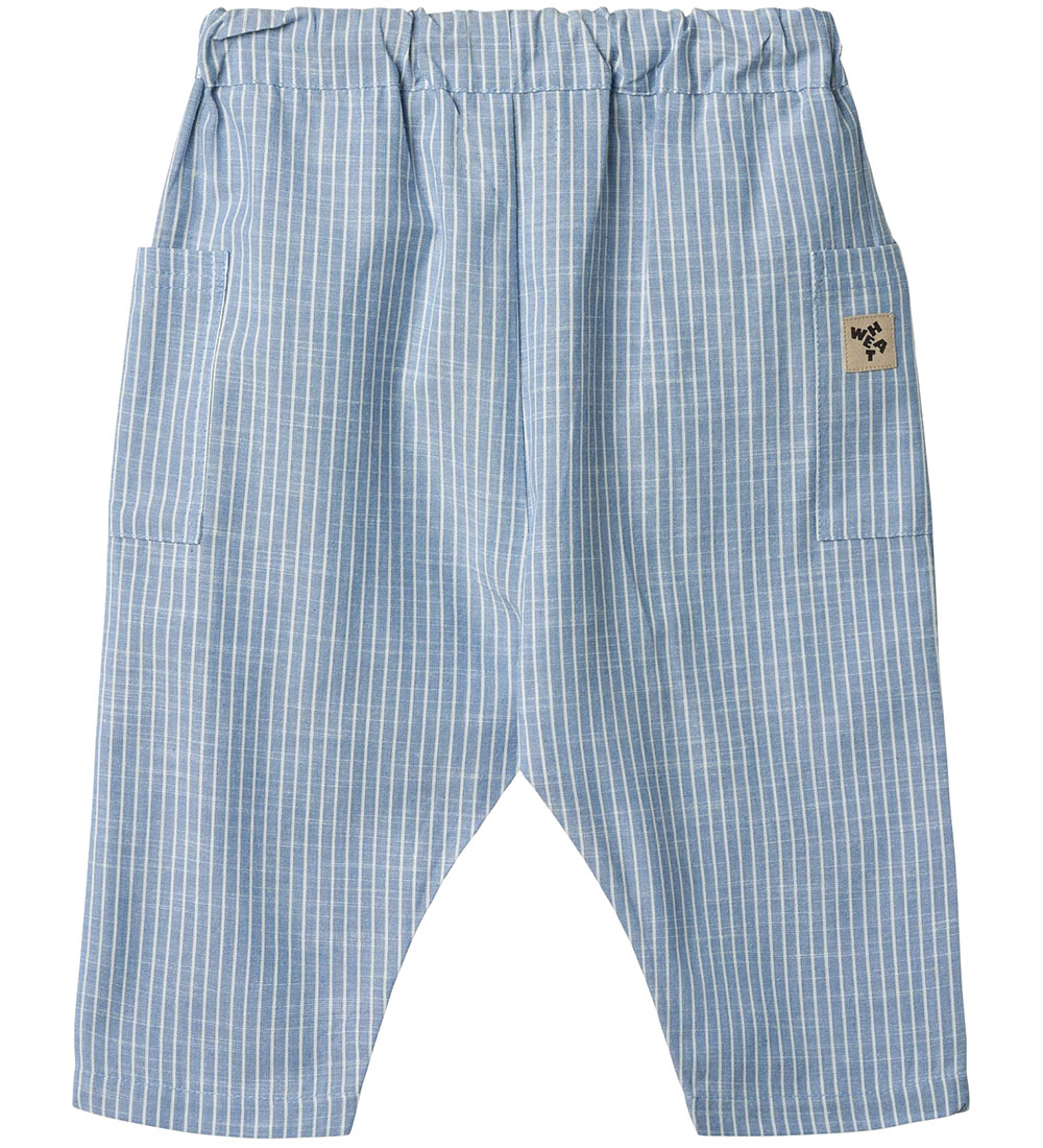 Wheat Trousers - Arne - Blue Stripe