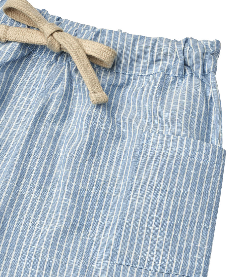 Wheat Trousers - Arne - Blue Stripe