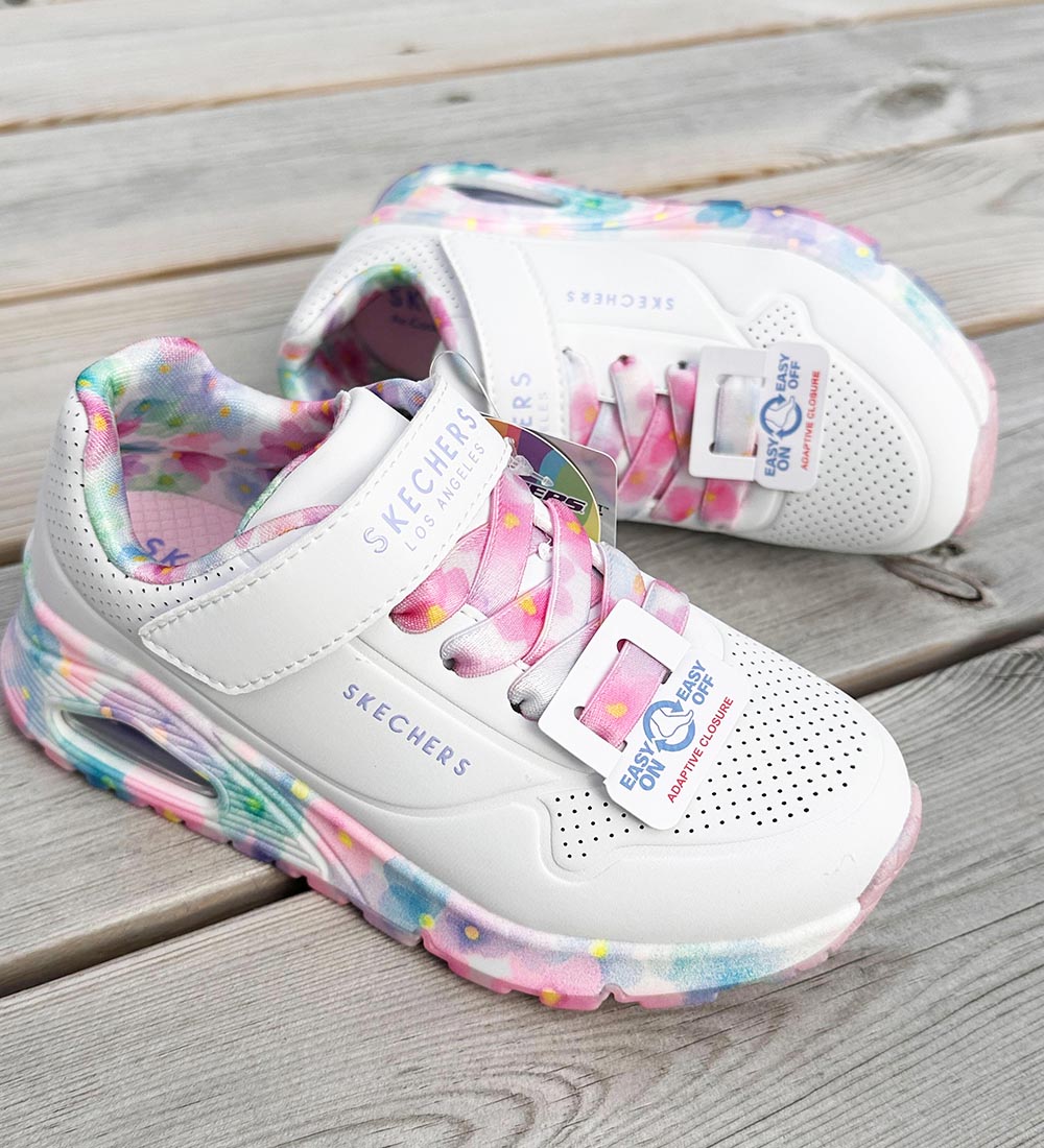Skechers Shoes - Uno Gen 1 - Fresh Blooms - White/Multi
